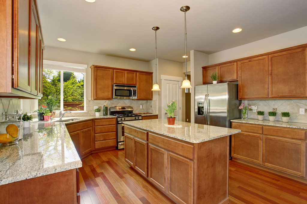 Natural stone surface application for residential and commercial interiors