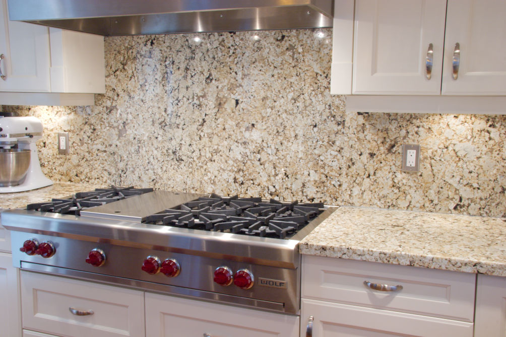 Natural stone surface application for residential and commercial interiors
