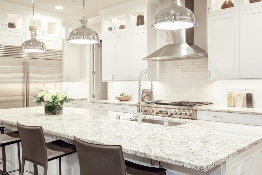 Natural stone surface application for residential and commercial interiors