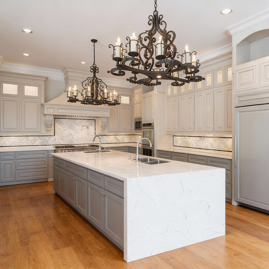Natural stone surface application for residential and commercial interiors