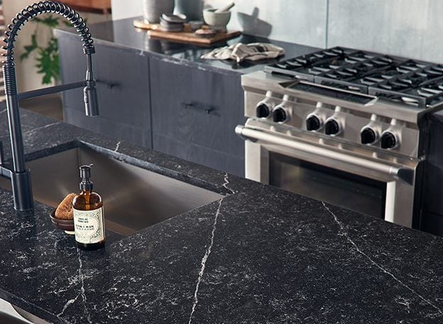 Natural stone surface application for residential and commercial interiors