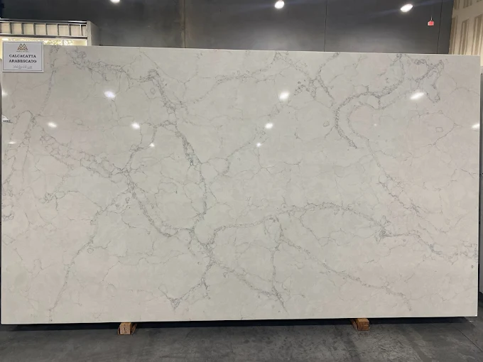 Stone slab warehouse and material handling at Stone Surfaces USA